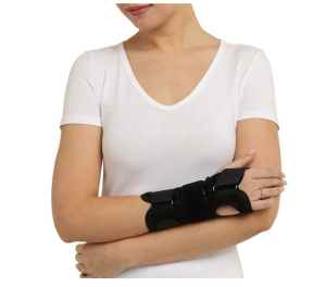 Купить: Крейт бандаж для лучезапястного сустава правый чёрный размер 1 Артикул Е-204