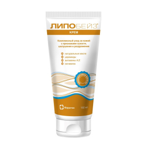 Купить: Липобейз 150 мл крем для кожи с признаками сухости, шелушения и раздражения