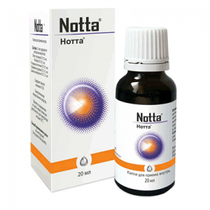 Купить: Нотта 20 мл капли для приема внутрь гомеопатические