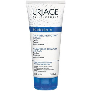 Купить: Uriage Bariederm-CICA 200 мл гель с Cu-Zn очищающий