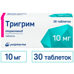 Купить: Тригрим 10 мг 30 шт таблетки
