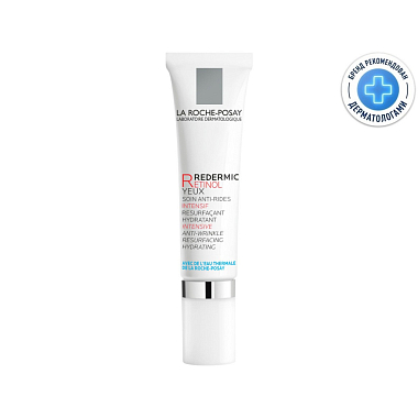Купить La Roche-Posay Redermic Retinol Yeux 15 мл крем-гель для контура глаз против морщин мешков и темных кругов под глазами интенсивный концентрированный