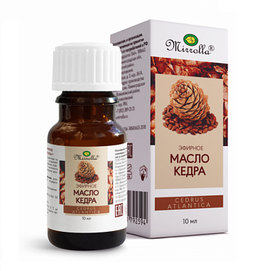 Купить Mirrolla Масло кедра 10 мл масло эфирное