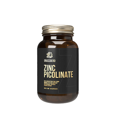 Купить Grassberg Zinc Picolinate 60 шт капсулы