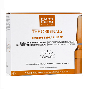Купить Martiderm Originals Proteos Hydra Plus SP MA021410 2 мл 10 шт сыворотка для лица