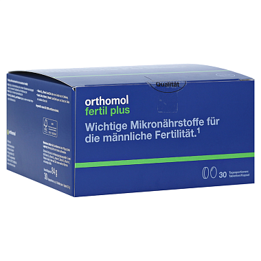 Купить Orthomol Fertil plus порошок + капсулы курс 30 дней