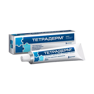 Купить Тетрадерм 30 г крем для наружного применения