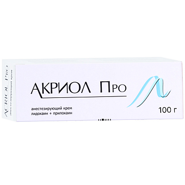 Купить Акриол Про 2,5% + 2,5% 100 г крем для местного и наружного применения