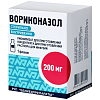 Купить Вориконазол 200 мг лиофилизат для приготовления концентрата для приготовления раствора для инфузий флакон