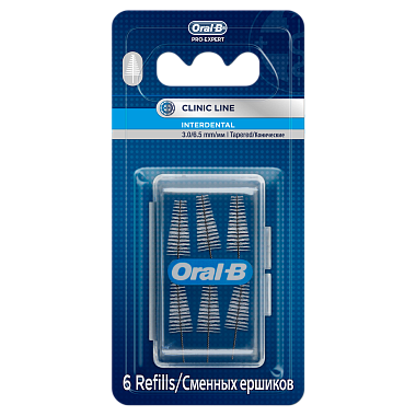 Купить Oral-B Pro-Expert Clinic Line 6 шт ершики конические