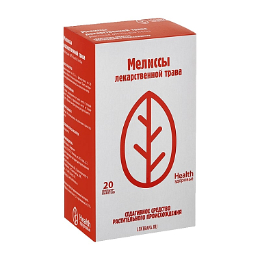 Купить Мелисса 1,5 г 20 шт трава фильтр-пакеты