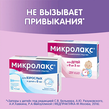 Купить Микролакс 5 мл 12 шт раствор ректальный микроклизмы