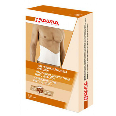 Купить Пояс п/радикулитный Лаума Велкро р.3 Арт.105