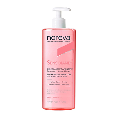 Купить Noreva Sensidiane 400 мл гель для лица и тела очищающий смягчающий