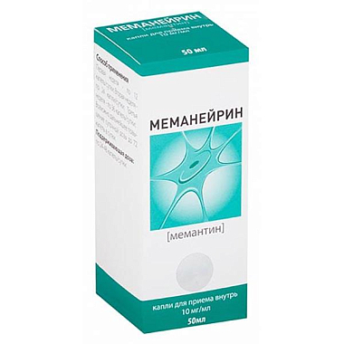 Купить Меманейрин капли д/внутр примен фл 50мл