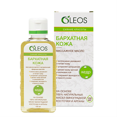 Купить Oleos 100 мл масло массажное бархатная кожа