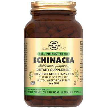 Купить Solgar Экстракт Эхинацеи пурпурной 100 шт капсулы