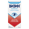 Купить Визин Комфорт 0,05 % 15 мл капли глазные 