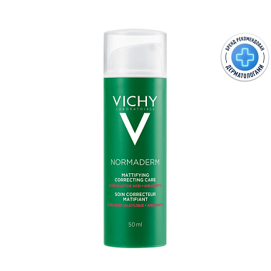 Купить Vichy Normaderm 50 млуход корректирующий против несовершенств кожи