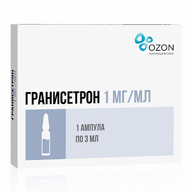 Купить Гранисетрон конц д/р-ра д/инф 1мг/мл фл 3мл №1