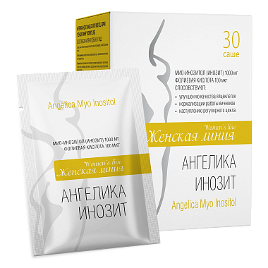 Купить Ангелика Инозит Женская линия 2 г 30 шт порошок саше-пакеты
