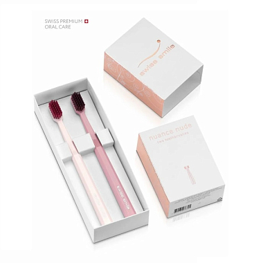 Купить Swiss Smile Nuance Nude набор зубных щеток ультрамягких