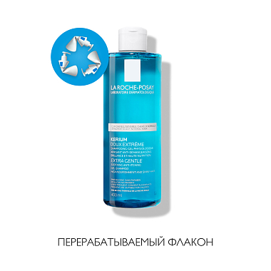 Купить La Roche-Posay Kerium 400 мл шампунь-гель физиологический мягкий
