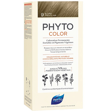 Купить Phyto Phytocolor краска д/волос Арт.PH10015A99926 Очень Светлый блонд (9)