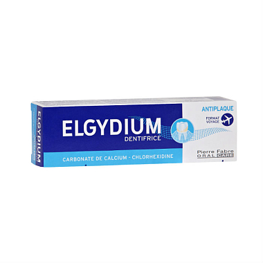 Купить Elgydium Anti Plaque 50 мл зубная паста против зубного налета