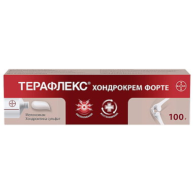 Купить Терафлекс Хондрокрем Форте 100 мл крем туба