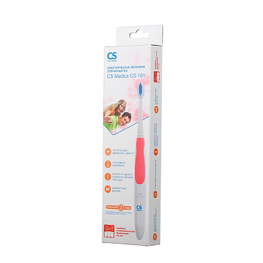 Купить CS Medica CS-161 щетка зубная электрическая звуковая розовая