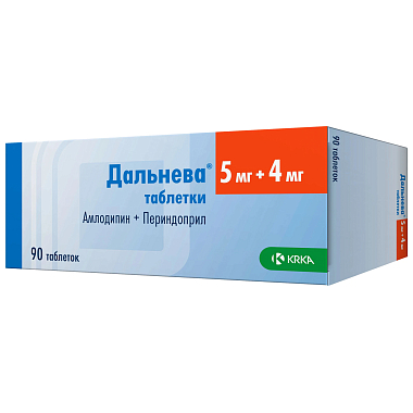 Купить Дальнева 5 мг + 4 мг 90 шт таблетки