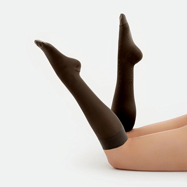 Купить Venoteks гольфы компрессионные размер XL Артикул 2С102 чёрные микрофибра