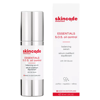 Купить Skincode SOS 30 мл сыворотка матирующая для жирной кожи