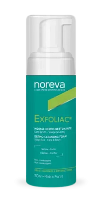 Купить Noreva Exfoliac 150 мл пенка для лица очищающая