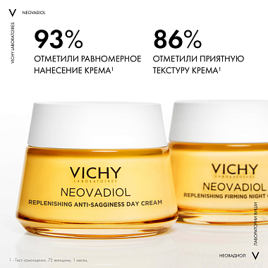 Купить Vichy Neovadiol 50 мл крем восстанавливающий и ремоделирующий контуры лица дневной в период менопаузы