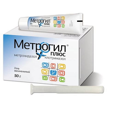 Купить Метрогил Плюс 50 г гель вагинальный + 10 аппликаторов