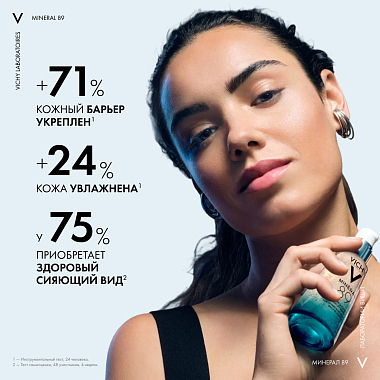 Купить Vichy Mineral 89 30 мл гель-сыворотка увлажняющая для лица