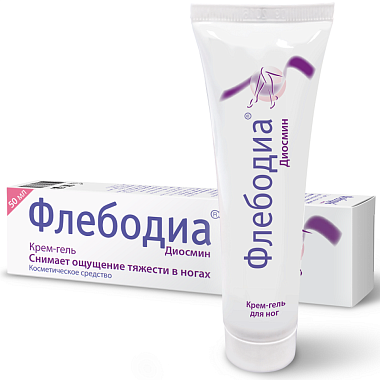 Купить Флебодиа 50 мл крем-гель для ног
