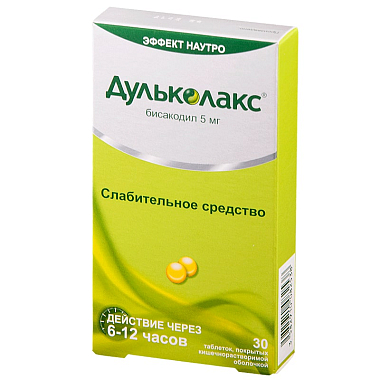 Купить Дульколакс таб по кишечнораств 5мг №30