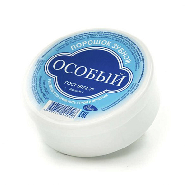 Купить Зубной порошок Особый 140 г банка