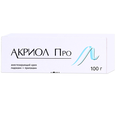Купить Акриол Про 2,5% + 2,5% 100 г крем для местного и наружного применения