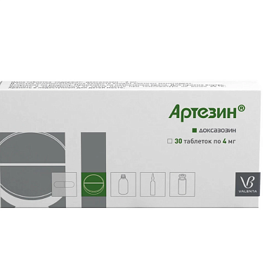 Купить Артезин 4 мг 30 шт таблетки