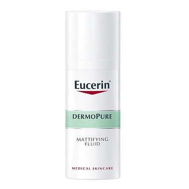 Купить Eucerin Dermopure флюид 50мл увлажняющ матирующ д/проблемн кожи