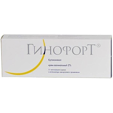 Купить Гинофорт 2% 5 г крем вагинальный