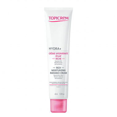 Купить Topicrem крем 40мл насыщ увлажн сияние