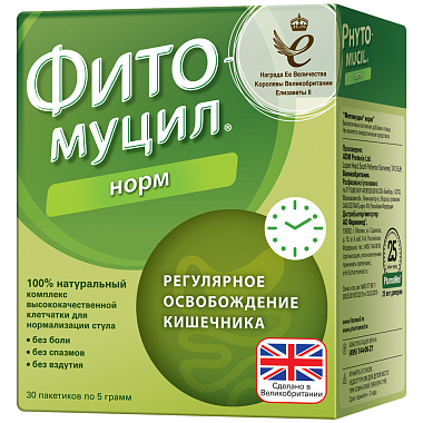Купить Фитомуцил Норм 5 г 30 шт порошок для приема внутрь