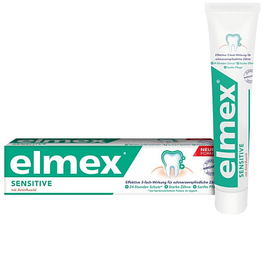 Купить Elmex Sensitive 75 мл зубная паста для чувствительных зубов
