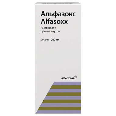 Купить Альфазокс 200 мл раствор для внутреннего применения