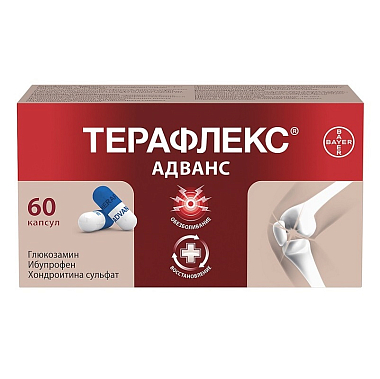 Купить Терафлекс Адванс 60 шт капсулы